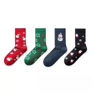패션 양말 크리스마스 선물세트 중목 수면양말 겨울 홈웨어 룸소매