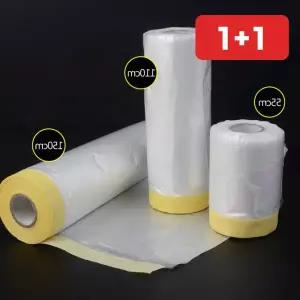 마스킹 비닐롤 도장 페인트 벽면 보호 테이프 시트