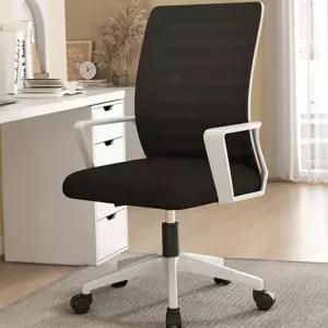 사무용 의자 회전형 인체공학 학생용 컴퓨터 의자 메쉬 디자인 조립식 바퀴형 팔걸이 개인용 좌식 바퀴