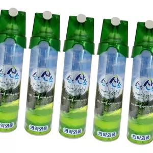 (다올)휴대용 산소캔 816ml 5캔 - 가정용 산소통