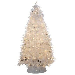 PE 화이트 크리스마스트리 크리스마스장식 솔트리 데코 조명 무장식