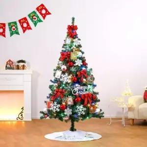 스카치 눈꽃 포토가랜드 풀세트 트리 180cm 전구포함