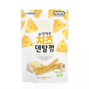 [반려] 과일먹은 치즈 덴탈껌 바나나 100g X2개 강아지 간식