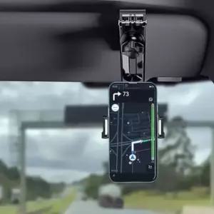 [CAR] 원터치 선바이저 휴대폰 거치대 차량용 썬바이저