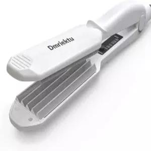 여성용 헤어 크림퍼 폭신한 헤어스타일 볼륨을 위한 드므리크투 크림핑 언 세라믹 스타일링 도구가 있는