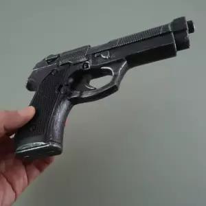 가짜총 권총 고무총 코스프레 모형 파티 장남감총 소품 연극