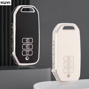 차키케이스 TPU 자동차 원격 키 케이스 커버 쉘 포브 기아 쏘렌토 MQ4 키체인 보호대 거치대 액세서리 7 버튼 패션