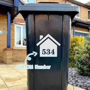 숫자스티커 pc 번호 비닐 스티커 쓰레기통 방수 내구성 야외 사서함에 이상적 Windows Doors