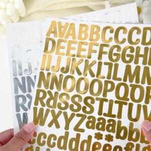 숫자스티커 편지 스티커 사서함 기호 비즈니스 주소 번호 카드 컵에 자체 접착 비닐 알파벳 번호 스티커