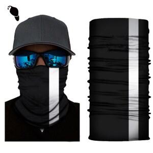 골프마스크 솔리드 컬러 반사 반다나 야외 하이킹 스카프 사이클링 등산 마스크