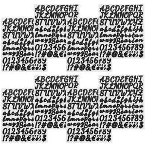 숫자스티커 10 시트 DIY 편지 스티커 스크랩북 Scrapbooking을위한 알파벳 번호 작은 Pvc 자체 접착 포스터 보드