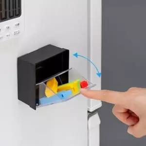 [하프클럽/]마그넷 스윙 정리함 투명 보관함 소품 수납 박스