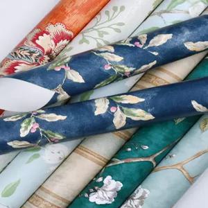 빈티지벽지 레트로 패턴 감성 엔틱시트 옛날