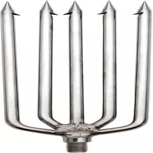 프레기토 낚시 작살 스테인리스 스틸 철조망 알루미늄 합금 막대 야외 상륙용 대형 물고기 개구리용 8mm