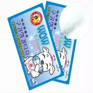 구강청결티슈 20매 강아지손칫솔 구강세척