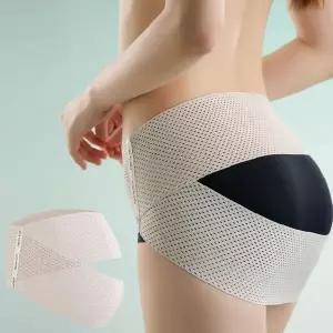 통풍 메쉬 힙업 보정 밴드 골반 리프팅 엉덩이 라인 관리 탄력 착용 홈트레이닝