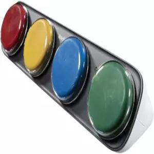 에이블넷 iTalk4 - 네 개의 메시지 버튼으로 비언어적 의사소통을 위한 휴대용 AAC 음성 생성 장치 제품