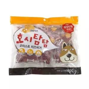 [반려] 강아지간식 치즈버거 600g 1P 애견 반려동물 간식