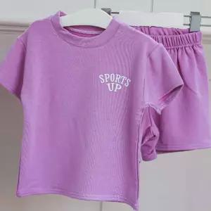 (다올)여아 상하 세트 반팔 반바지 등원 룩 코디