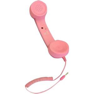 블루투스 수화기 MZ 전화기 표준 안드 핸드셋 유용한 레트로 무광 통화 분홍색