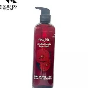 슈퍼하드젤 ksr 꽃을든남자 레드플로 동백 헤어젤 슈퍼하드 500ml