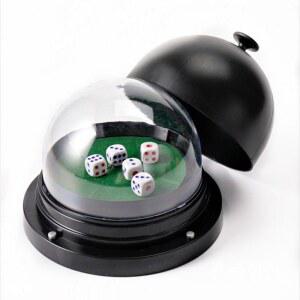 주사위 자동 파티 미디 주사위섞기 검정 빨간색 1 전기 기계 식보 1개 다이사이 게임