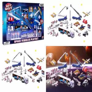 세트40P 우주왕복선장난감 4살남아장난감 3살남아장난감 우주선장난감 4세남아장난감