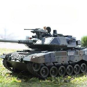 탱크 RC카 무선 원격 대형 탱크장난감 움직이는 배터 조종하는 10000 전차 레이싱