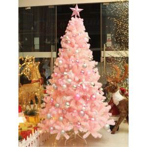 무장식 핑크트리 크리스마스 쇼핑몰 로비 크리스마스트리 데코 크리스마스트리세트