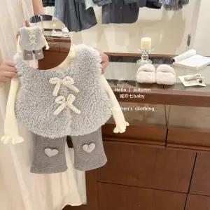 (놀꿈)겨울 수입아동복 러블리 쓰리피스 4791 코디 코디