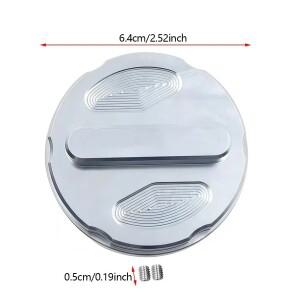 바이크 오토바이 연료 탱크 커버 휘발유 박스 캡 알루미늄 오일 외부 혼다 PCX160 ADV160 튜닝 악세사리