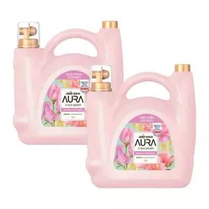 샤프란 아우라 5.5L X 2개 대용량 섬유유연제 윌유메리미