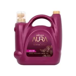 샤프란 아우라 딥센트 5.5L 섬유유연제 스윗만다린