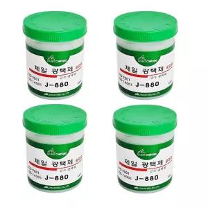 금속 광택제 4개 알루미늄 구리 세정 연마코팅제 복원 스텐 녹제거