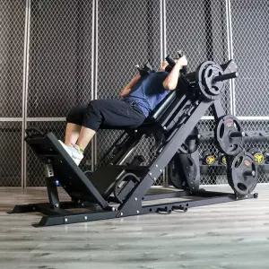 헬스장용 45도 레그프레스 내구형 해크 머신 스쿼트