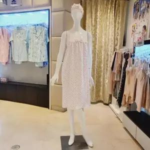 [하프클럽/비너스]  VGN3815L 별달무늬 실크핏 샤워가운 골프가운