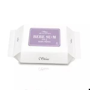 인체무해 천연특허 베베숨 아기물티슈 1박스 80매 10개