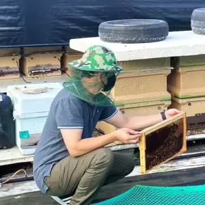 벌모자 양봉모자 방충망 낚시모자