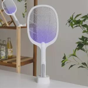 따챠 가정용충전형벌레퇴치기 전기채조명겸용 실내외파리포집기 파리채 캠핑 LED