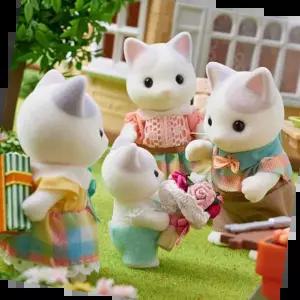 실바니안체리 실바니안 패밀리 라떼 고양이가족 인형 피규어 장난감