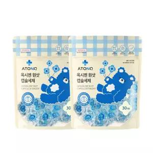 [아토앤오투] 옥시젠 원샷 캡슐세제 30개입 2개 세트