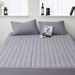 매트커버 레이 누빔 리스 킹 (K) (그) 침대 패밀리 면리스 부드러운리스 국산리스