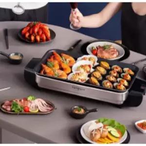 최고의 조지루시 전기 와이드 핫플레이트 팬 HB-202A 대용량 단층 오븐