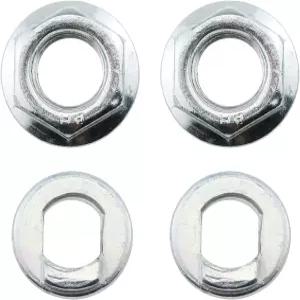 샤오미 M365 프로 전기 스쿠터 스케이트보드 액세서리 부품용 세탁기가 있는 MEOTOT 앞바퀴 너트 볼트 나사