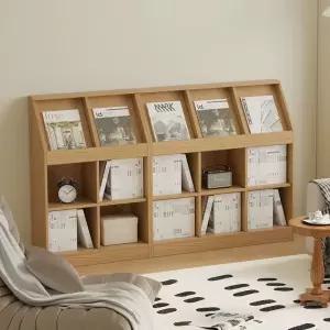 책꽂이장 공부방 책장 학원 다용도장 전면장 원목