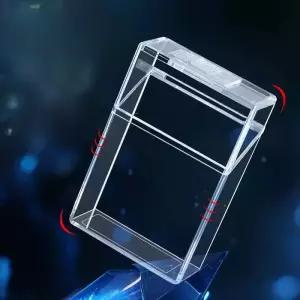 투명담배케이스 20개비 아크릴 투명 블랙 핸드 금연 담배 담배케이스 롤