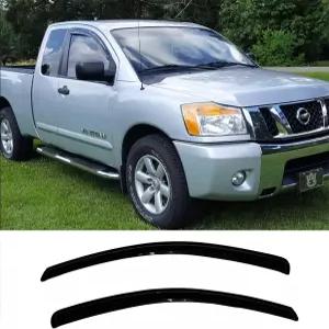 쿠카루스 오리지널 사이드 윈도우 윈드 디플렉터는 2004-2015 닛산 타이탄 킹 Cb/확장 Cb용 마운트