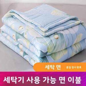 세탁 가능한 면 어린이 이불 봄 가호환 가볍고 통기성 좋은  싱글더블 침구 내구성 있는 섬유 충전재