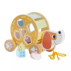 어린이집 신체활동 강아지 도형 끌기 작동동물인형 움직이는장난감