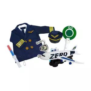 직업 체험 교구 뉴 비행기 조종사 놀이 세트 돌봄교실 캐릭터옷 옷